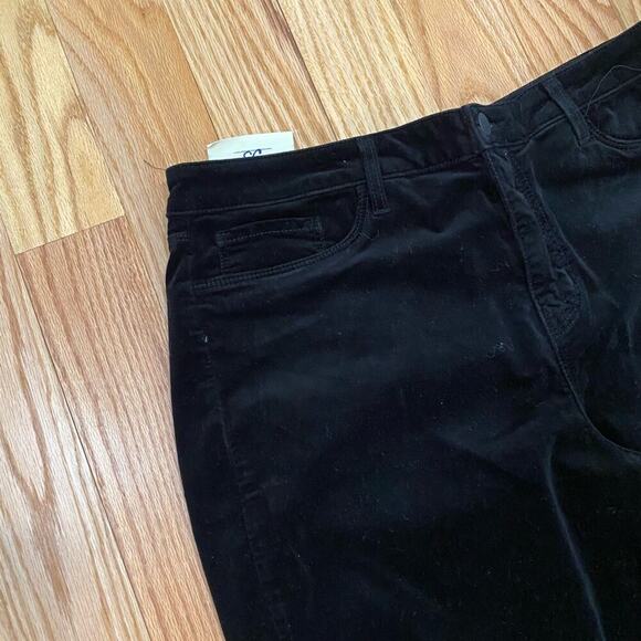 L’Agence Oriana High Rise Straight Velvet Pants - Picture 6 of 10